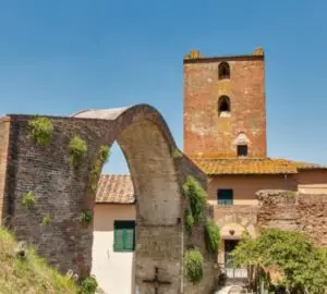 Medieval village of Montopoli in Val d’Arno, Tuscany