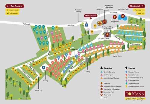 toscana-site-map